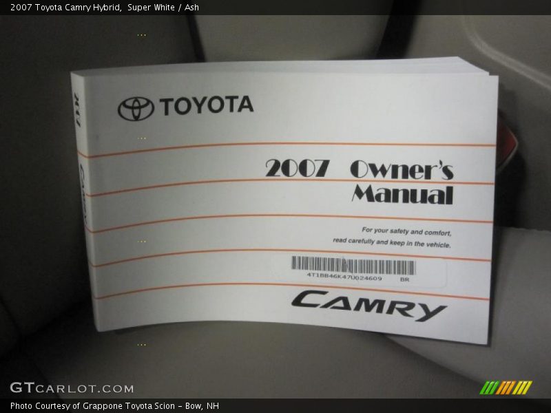 Super White / Ash 2007 Toyota Camry Hybrid