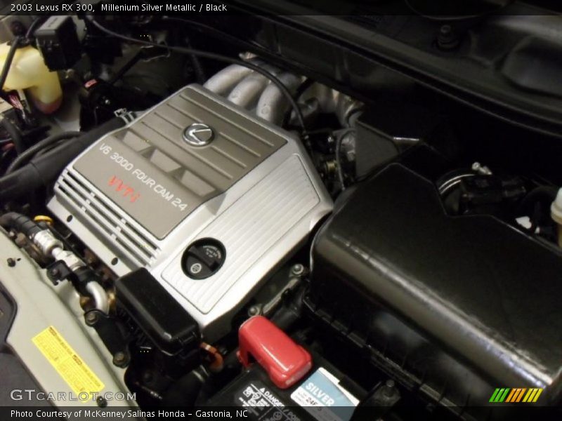 Millenium Silver Metallic / Black 2003 Lexus RX 300