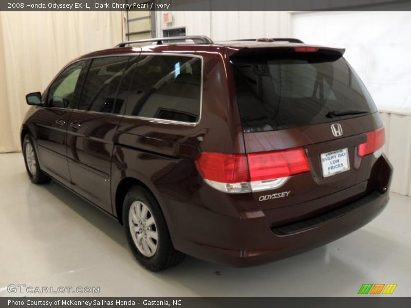 Dark Cherry Pearl / Ivory 2008 Honda Odyssey EX-L