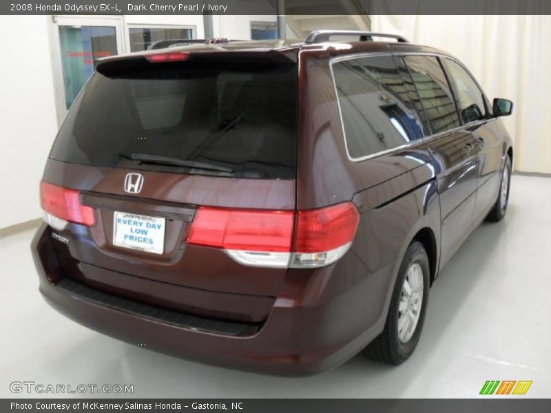 Dark Cherry Pearl / Ivory 2008 Honda Odyssey EX-L