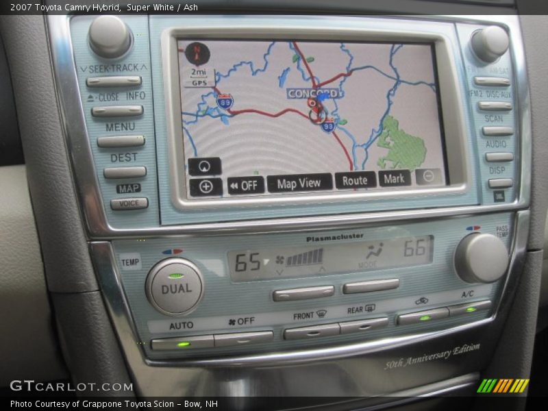 Super White / Ash 2007 Toyota Camry Hybrid