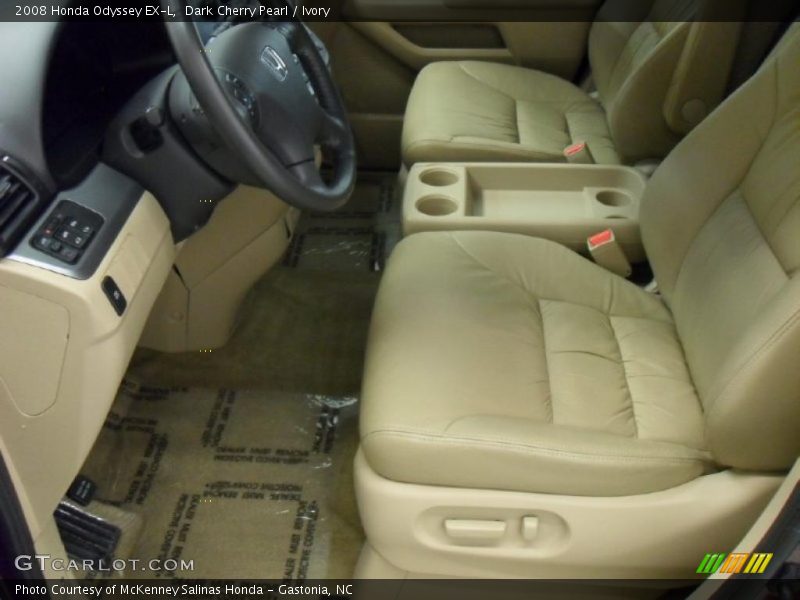 Dark Cherry Pearl / Ivory 2008 Honda Odyssey EX-L