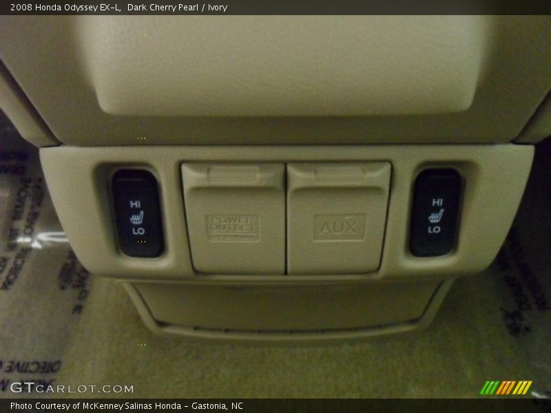 Dark Cherry Pearl / Ivory 2008 Honda Odyssey EX-L