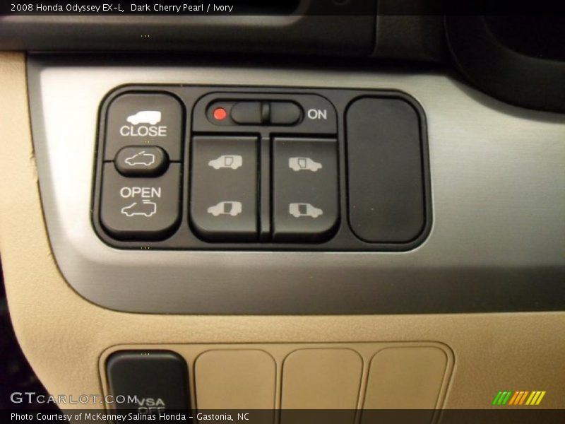 Dark Cherry Pearl / Ivory 2008 Honda Odyssey EX-L