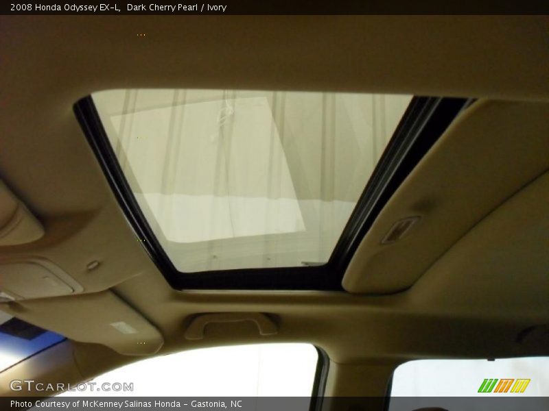 Dark Cherry Pearl / Ivory 2008 Honda Odyssey EX-L