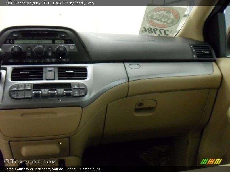 Dark Cherry Pearl / Ivory 2008 Honda Odyssey EX-L