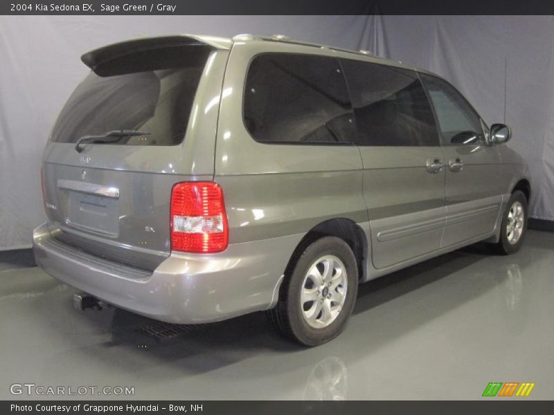 Sage Green / Gray 2004 Kia Sedona EX