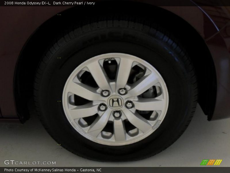 Dark Cherry Pearl / Ivory 2008 Honda Odyssey EX-L