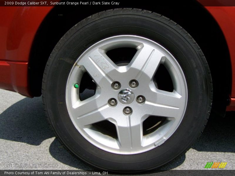 Sunburst Orange Pearl / Dark Slate Gray 2009 Dodge Caliber SXT
