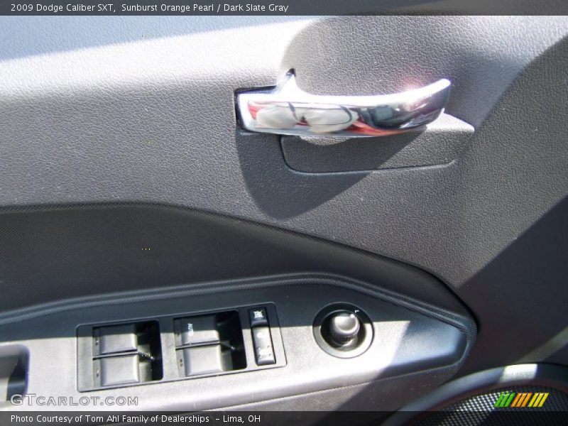 Sunburst Orange Pearl / Dark Slate Gray 2009 Dodge Caliber SXT