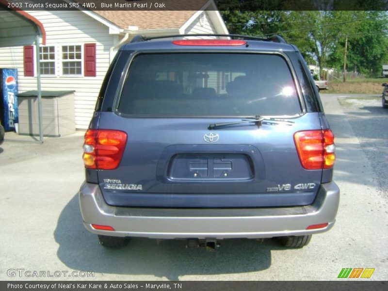 Blue Marlin Pearl / Oak 2003 Toyota Sequoia SR5 4WD