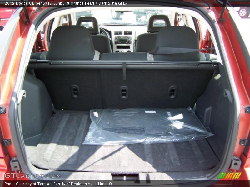Sunburst Orange Pearl / Dark Slate Gray 2009 Dodge Caliber SXT