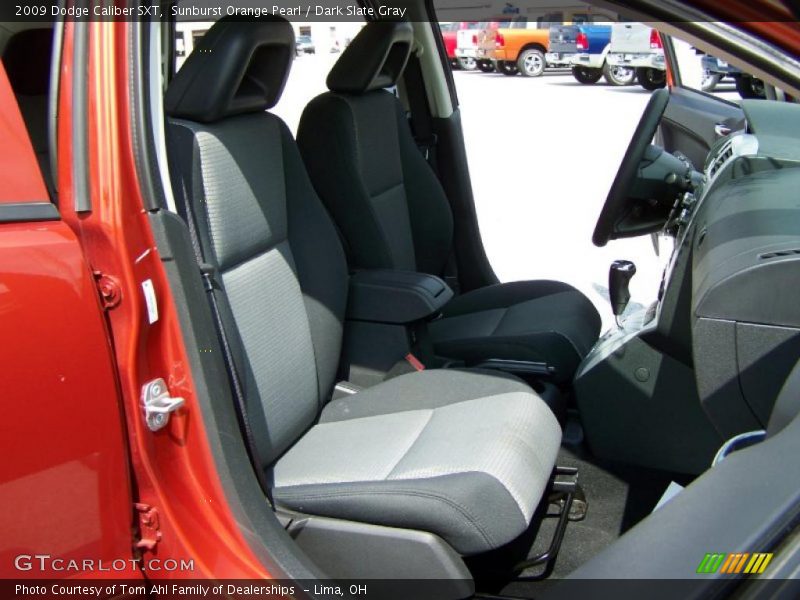 Sunburst Orange Pearl / Dark Slate Gray 2009 Dodge Caliber SXT