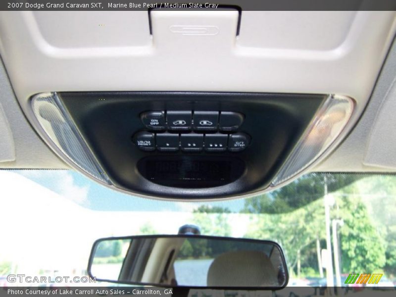 Marine Blue Pearl / Medium Slate Gray 2007 Dodge Grand Caravan SXT