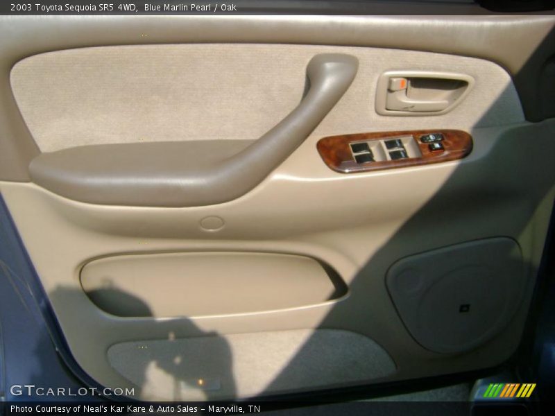 Blue Marlin Pearl / Oak 2003 Toyota Sequoia SR5 4WD