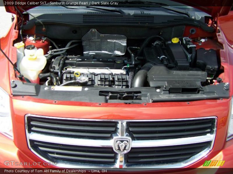Sunburst Orange Pearl / Dark Slate Gray 2009 Dodge Caliber SXT