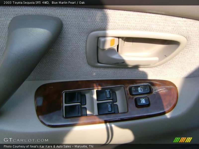 Blue Marlin Pearl / Oak 2003 Toyota Sequoia SR5 4WD