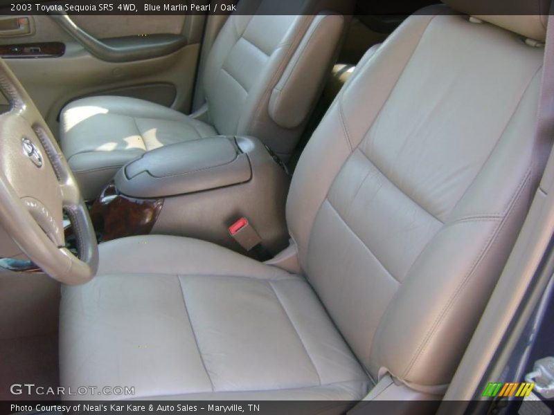 Blue Marlin Pearl / Oak 2003 Toyota Sequoia SR5 4WD