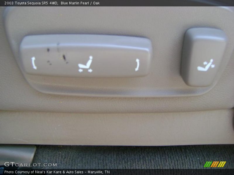 Blue Marlin Pearl / Oak 2003 Toyota Sequoia SR5 4WD