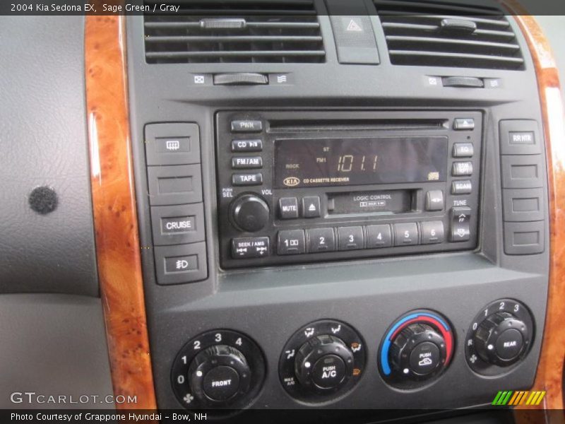 Sage Green / Gray 2004 Kia Sedona EX