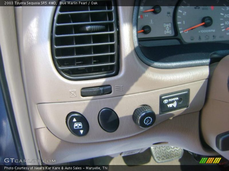 Blue Marlin Pearl / Oak 2003 Toyota Sequoia SR5 4WD