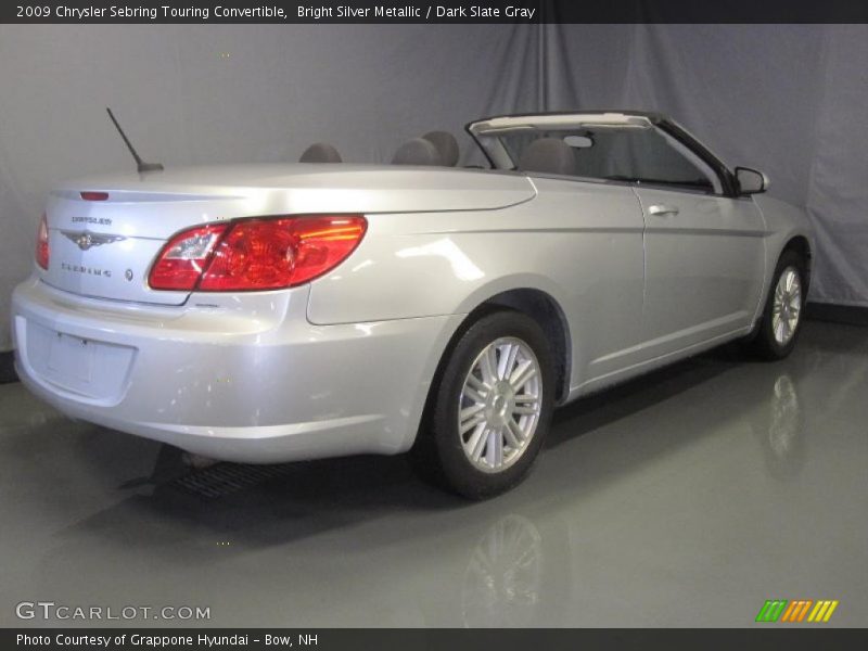 Bright Silver Metallic / Dark Slate Gray 2009 Chrysler Sebring Touring Convertible