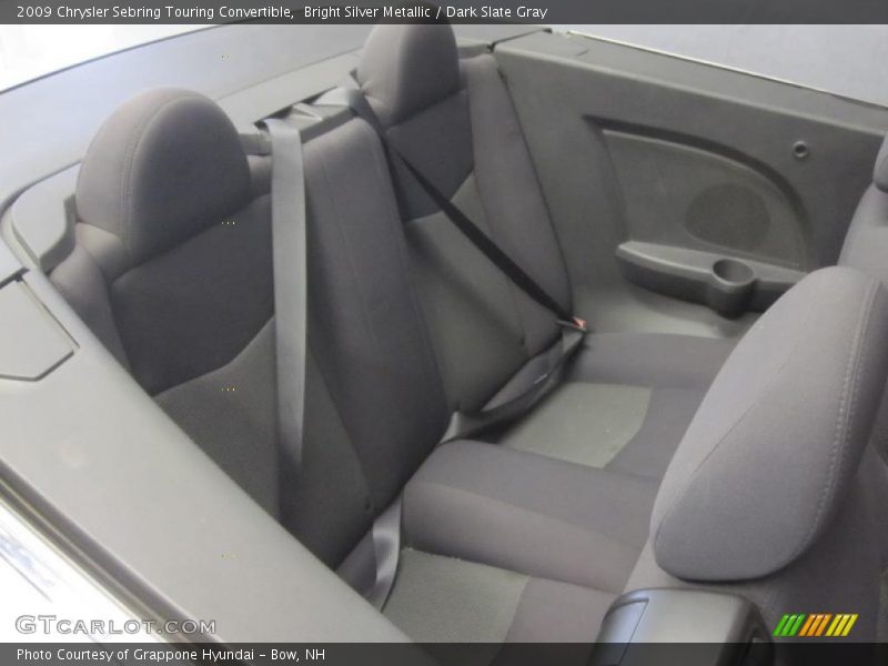 Bright Silver Metallic / Dark Slate Gray 2009 Chrysler Sebring Touring Convertible