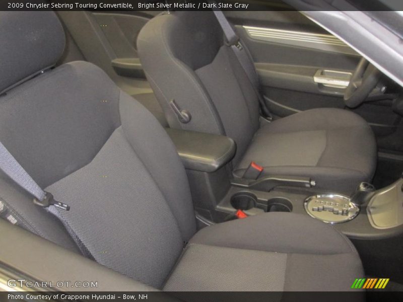 Bright Silver Metallic / Dark Slate Gray 2009 Chrysler Sebring Touring Convertible