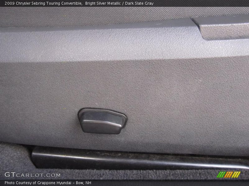 Bright Silver Metallic / Dark Slate Gray 2009 Chrysler Sebring Touring Convertible