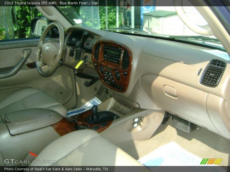 Blue Marlin Pearl / Oak 2003 Toyota Sequoia SR5 4WD