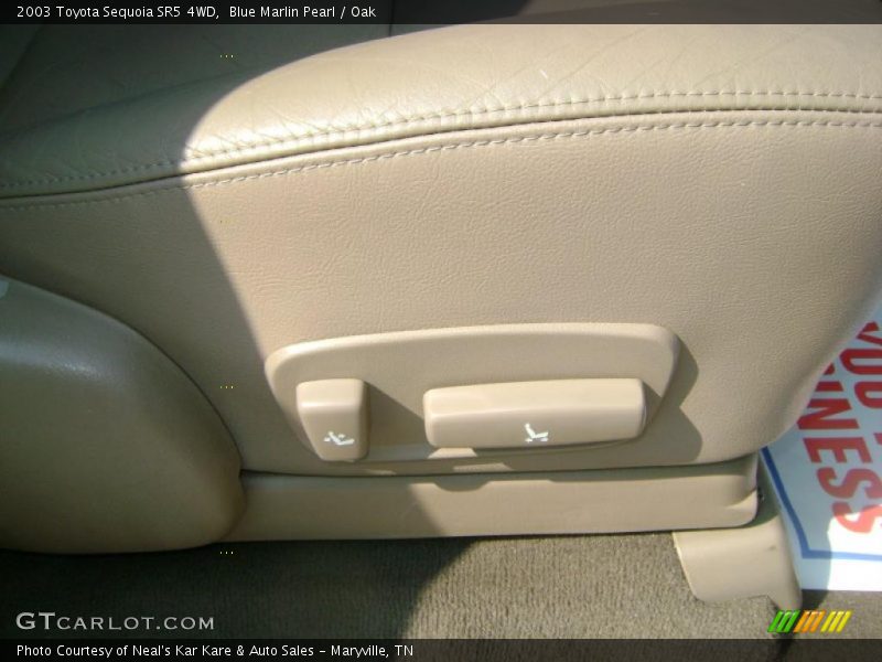 Blue Marlin Pearl / Oak 2003 Toyota Sequoia SR5 4WD