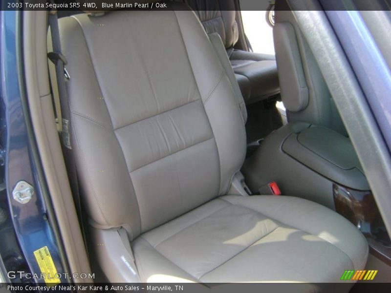 Blue Marlin Pearl / Oak 2003 Toyota Sequoia SR5 4WD