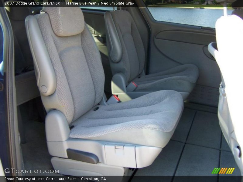 Marine Blue Pearl / Medium Slate Gray 2007 Dodge Grand Caravan SXT