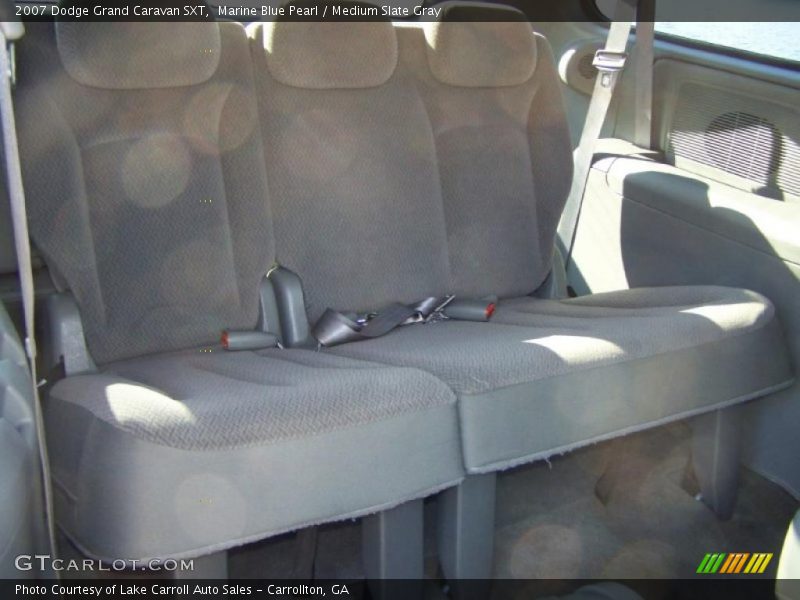 Marine Blue Pearl / Medium Slate Gray 2007 Dodge Grand Caravan SXT