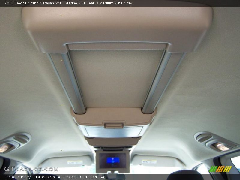 Marine Blue Pearl / Medium Slate Gray 2007 Dodge Grand Caravan SXT