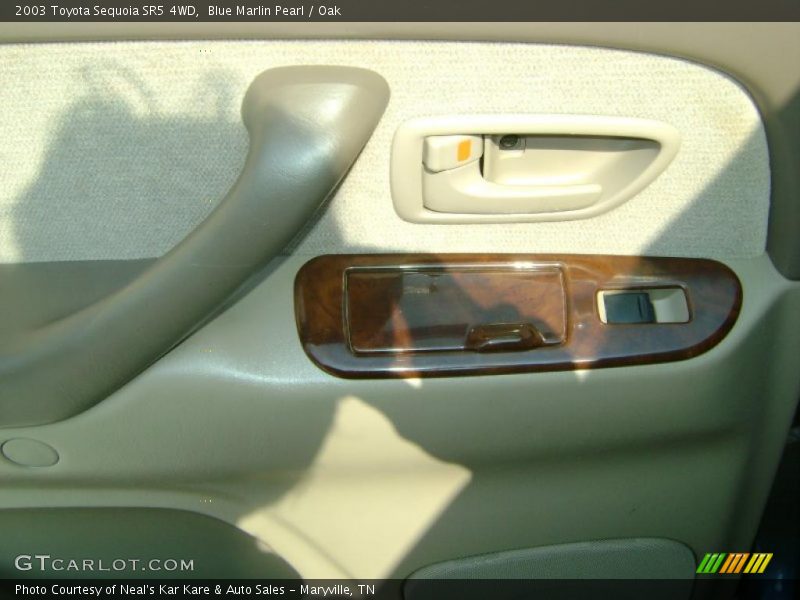 Blue Marlin Pearl / Oak 2003 Toyota Sequoia SR5 4WD