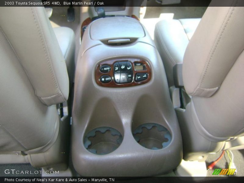 Blue Marlin Pearl / Oak 2003 Toyota Sequoia SR5 4WD