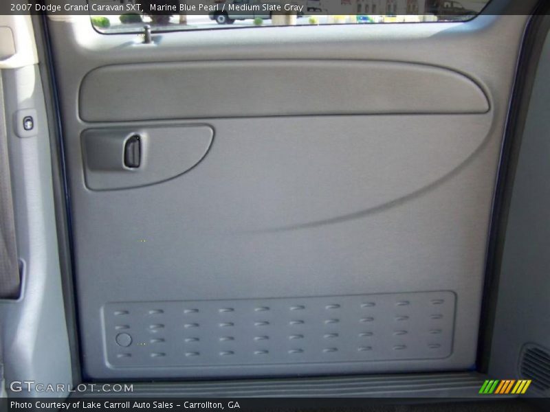 Marine Blue Pearl / Medium Slate Gray 2007 Dodge Grand Caravan SXT