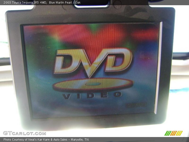 Blue Marlin Pearl / Oak 2003 Toyota Sequoia SR5 4WD