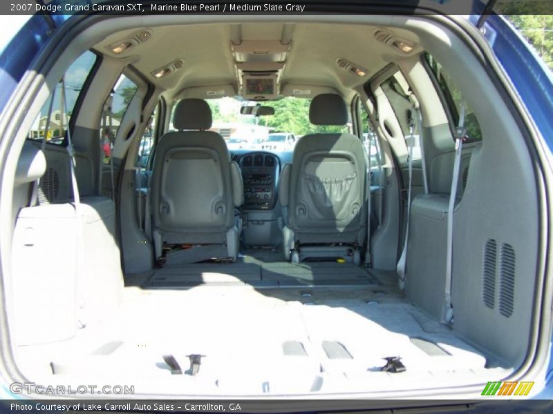 Marine Blue Pearl / Medium Slate Gray 2007 Dodge Grand Caravan SXT