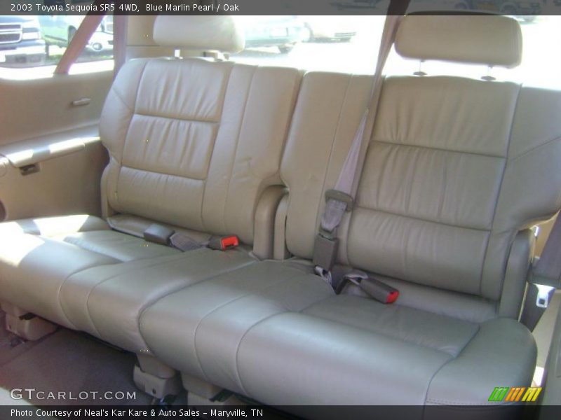 Blue Marlin Pearl / Oak 2003 Toyota Sequoia SR5 4WD