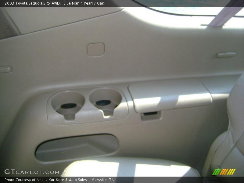Blue Marlin Pearl / Oak 2003 Toyota Sequoia SR5 4WD