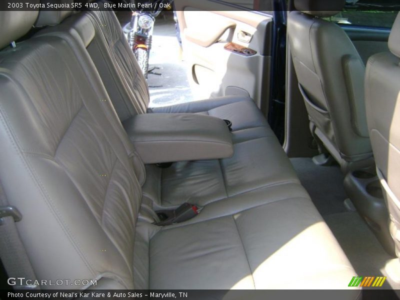 Blue Marlin Pearl / Oak 2003 Toyota Sequoia SR5 4WD