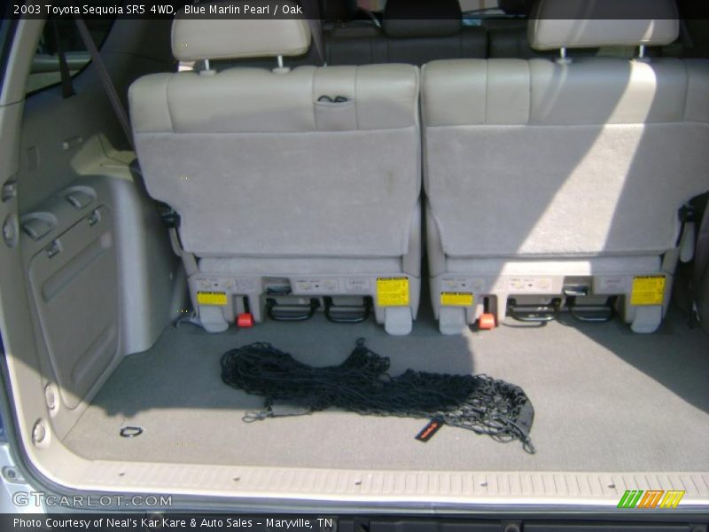 Blue Marlin Pearl / Oak 2003 Toyota Sequoia SR5 4WD