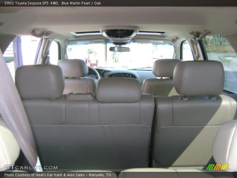 Blue Marlin Pearl / Oak 2003 Toyota Sequoia SR5 4WD