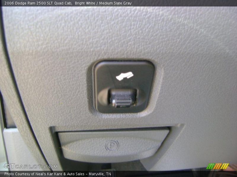 Bright White / Medium Slate Gray 2006 Dodge Ram 2500 SLT Quad Cab