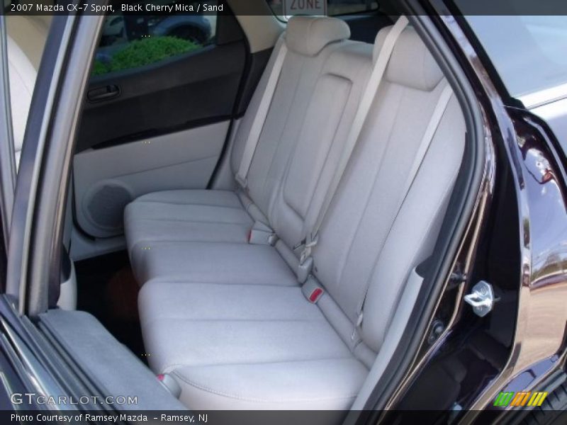 Black Cherry Mica / Sand 2007 Mazda CX-7 Sport