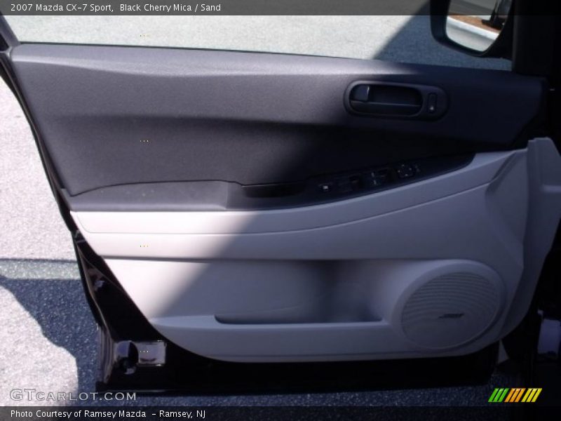 Black Cherry Mica / Sand 2007 Mazda CX-7 Sport