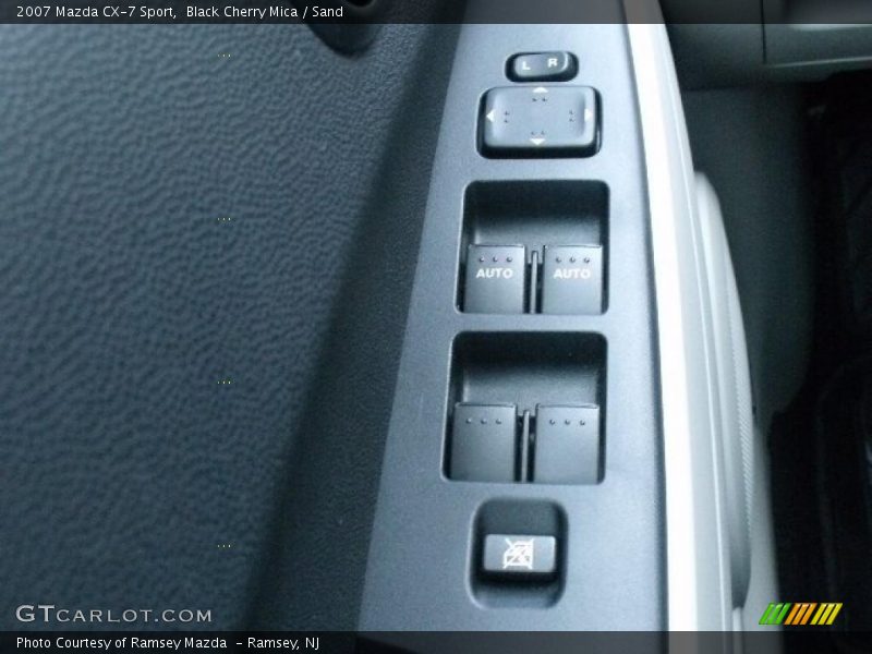 Black Cherry Mica / Sand 2007 Mazda CX-7 Sport