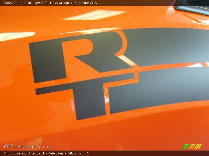 HEMI Orange / Dark Slate Gray 2009 Dodge Challenger R/T